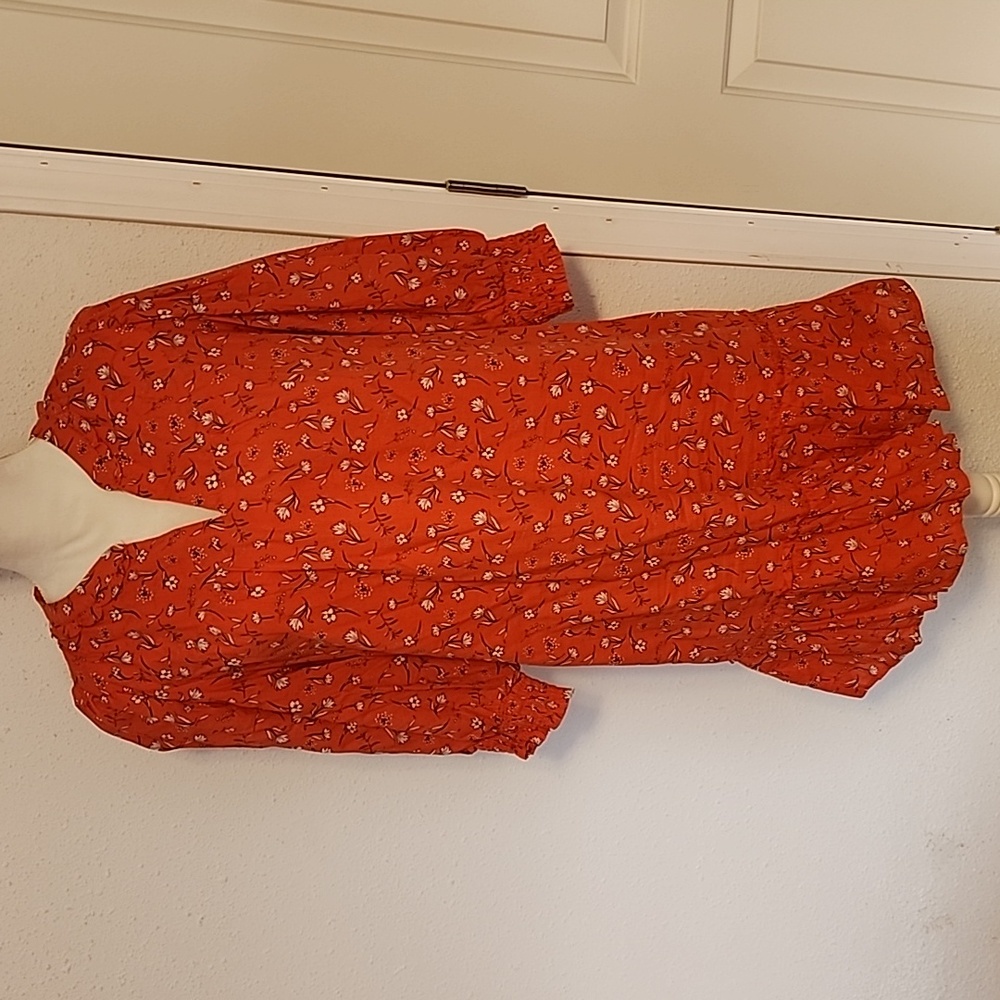 COTTON SHIFT DRESS